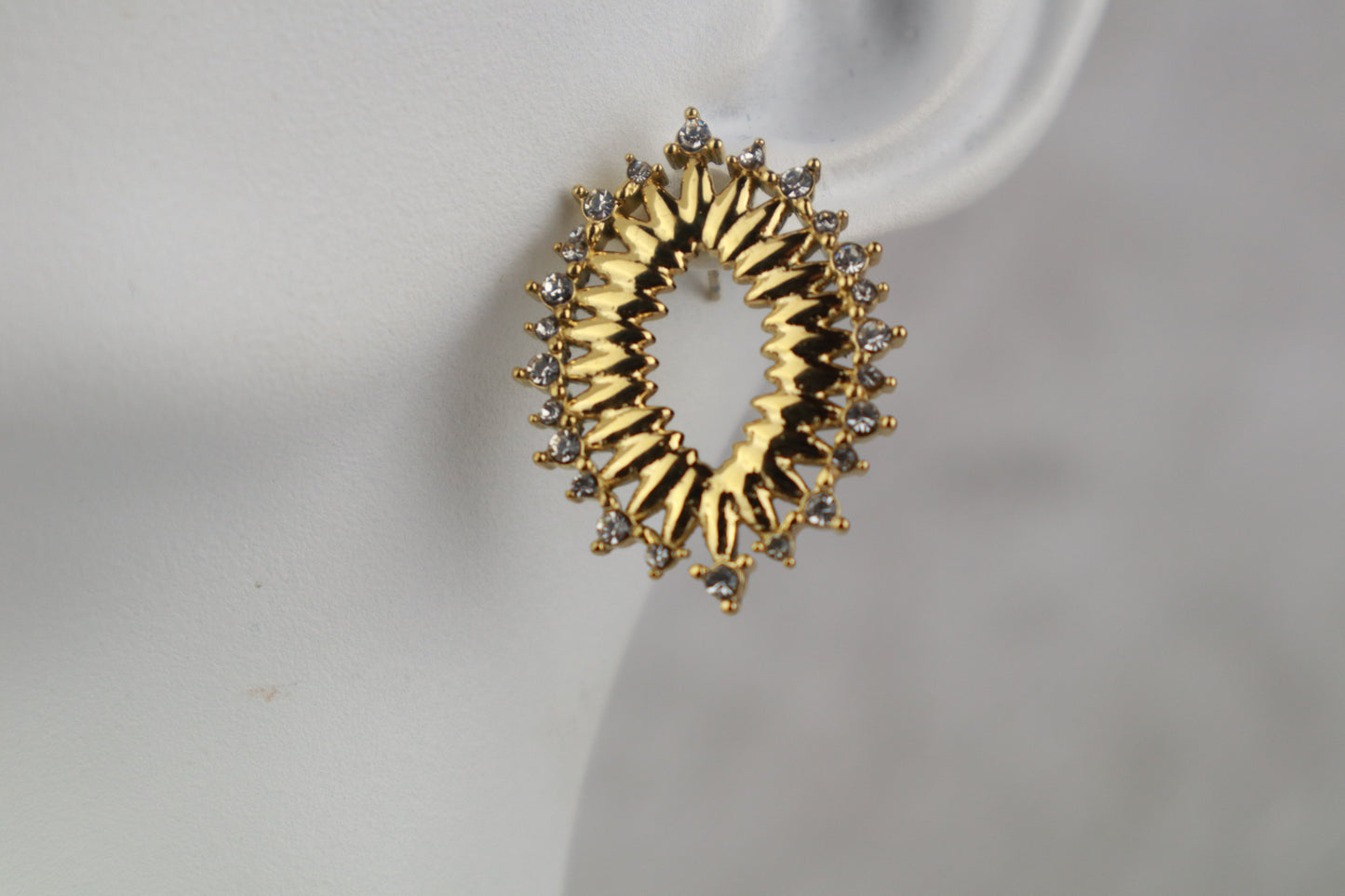 Σκουλαρίκι στρας μάτι