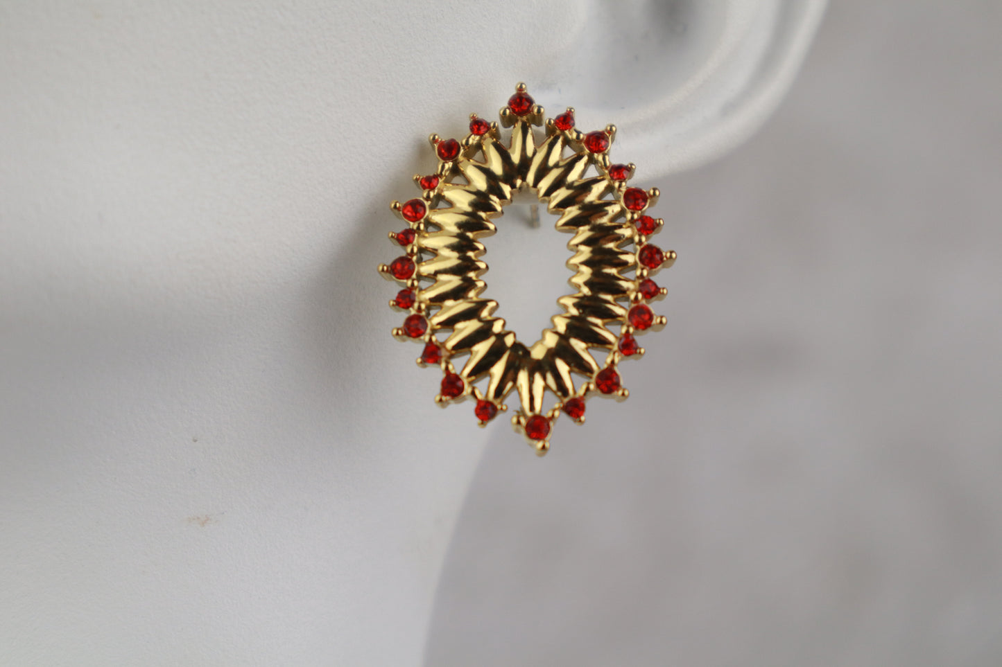 Σκουλαρίκι στρας μάτι