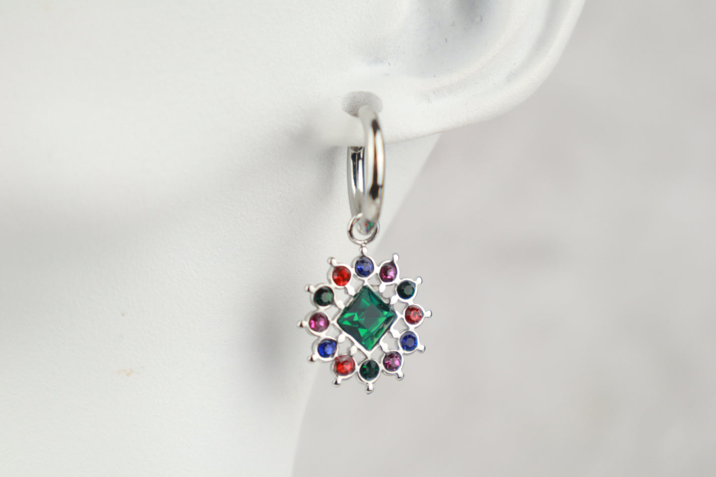 Σκουλαρίκι πολύχρωμο ήλιος